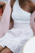 Fie Skirt - Lavender Peony Print