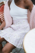 Fie Skirt - Lavender Peony Print