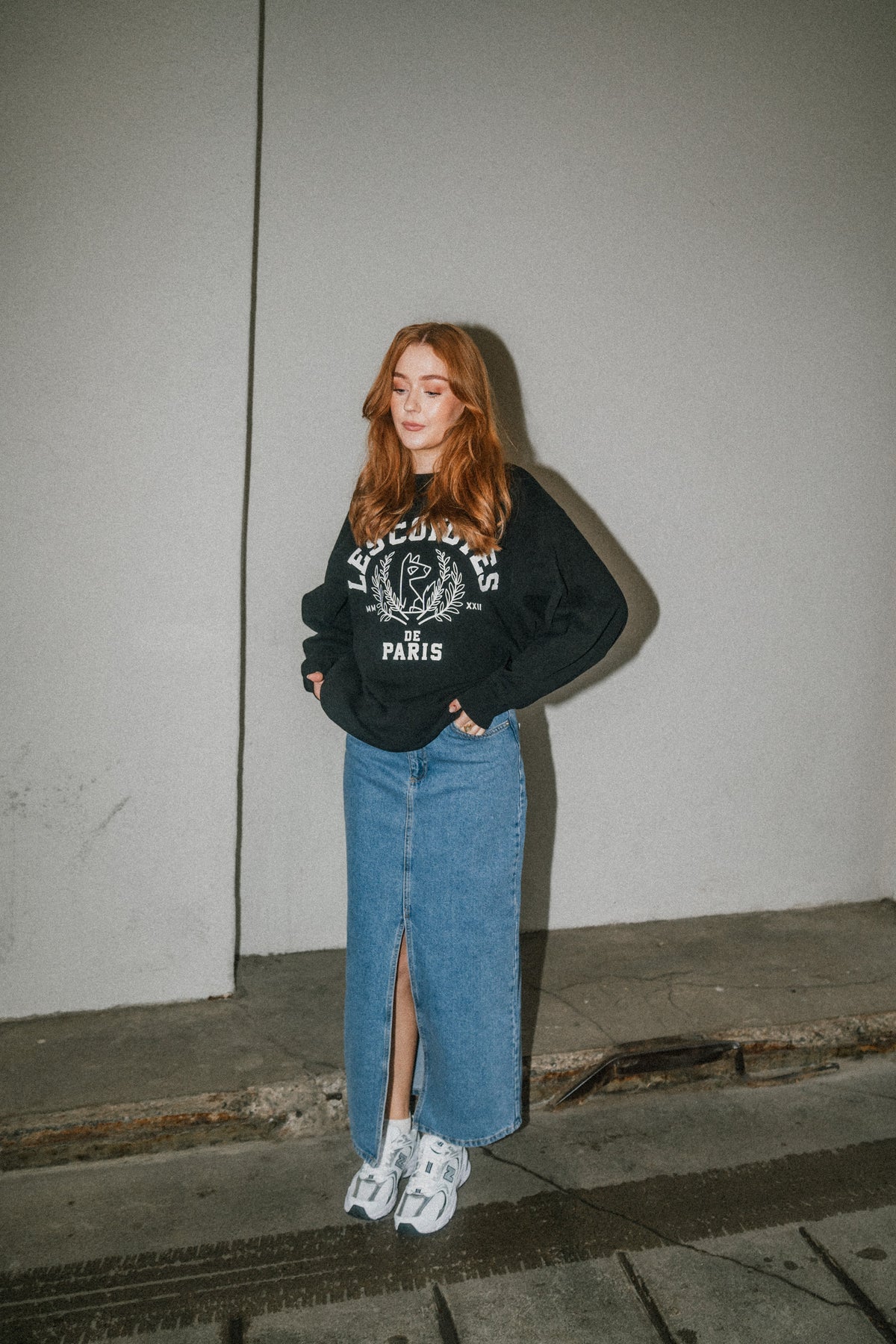 Frankie D Skirt - Vintage Blue