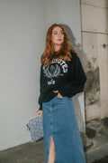 Frankie D Skirt - Vintage Blue