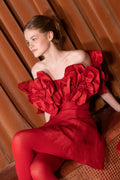 Etta Miniklänning - Scarlet Red