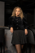 Louvre Velvet - Black