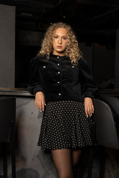 Louvre Velvet - Black