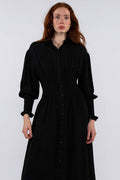 Karoline Dress Long - Black