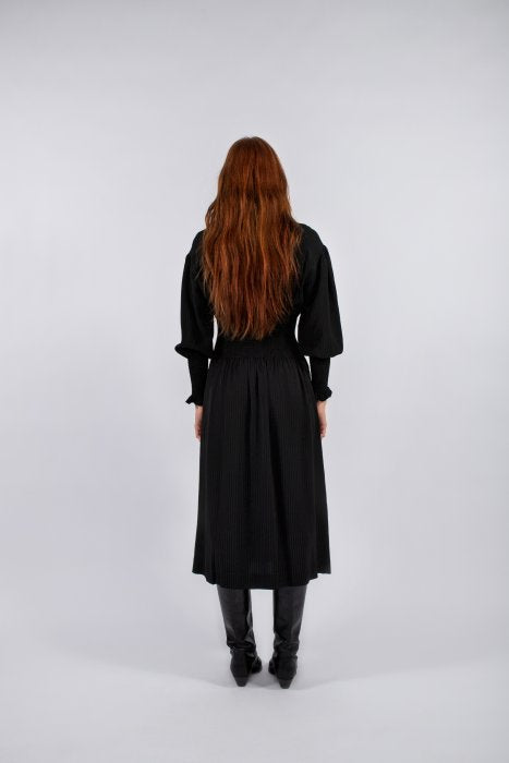 Karoline Dress Long - Black