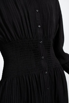 Karoline Dress Long - Black