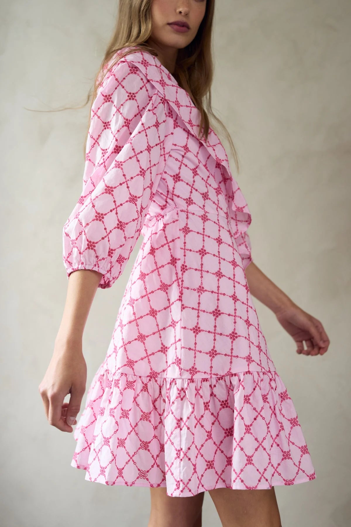 Kayann Klänning - Pink Lemonade Combo