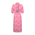 Leo Long Dress - Trudy Pink Print