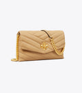Kira Chevron Chain Wallet - Desert Dune