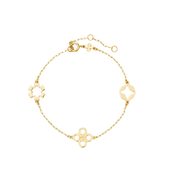 Kira Clover Bracelet - Tory Gold