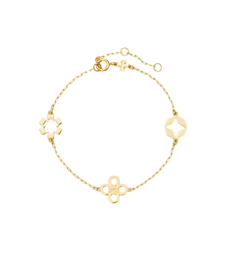 Kira Clover Armband - Tory Gold