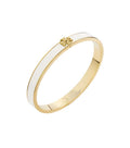 Kira Enamel 7MM Bracelet - Tory Gold / New Ivory