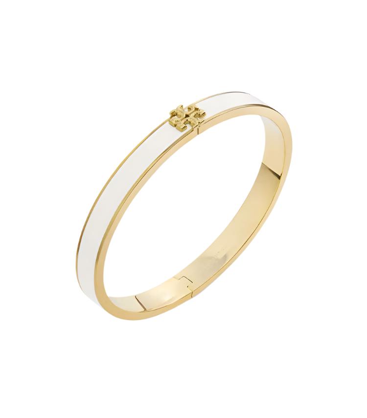 Kira Enamel 7MM Bracelet - Tory Gold / New Ivory