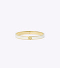 Kira Enamel 7MM Bracelet - Tory Gold / New Ivory