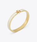 Kira Enamel Medium Bracelet - Tory Gold / New Ivory