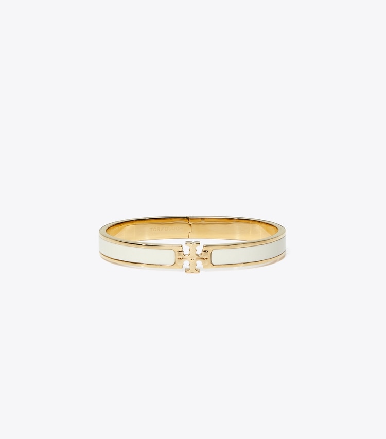 Kira Enamel Medium Bracelet - Tory Gold / New Ivory
