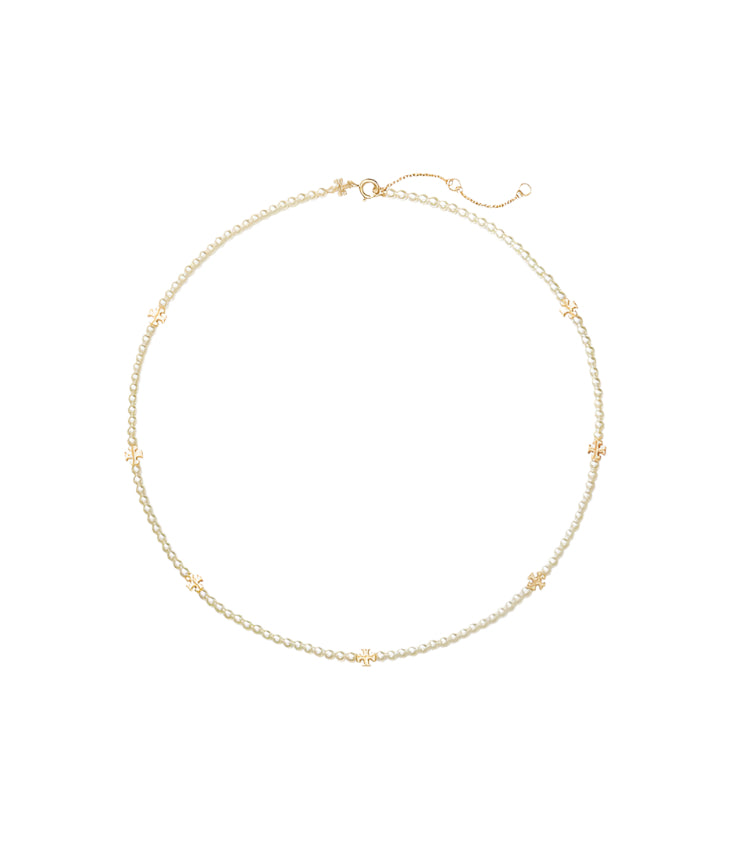 Kira Pearl Halsband - Tory Gold / Pearl