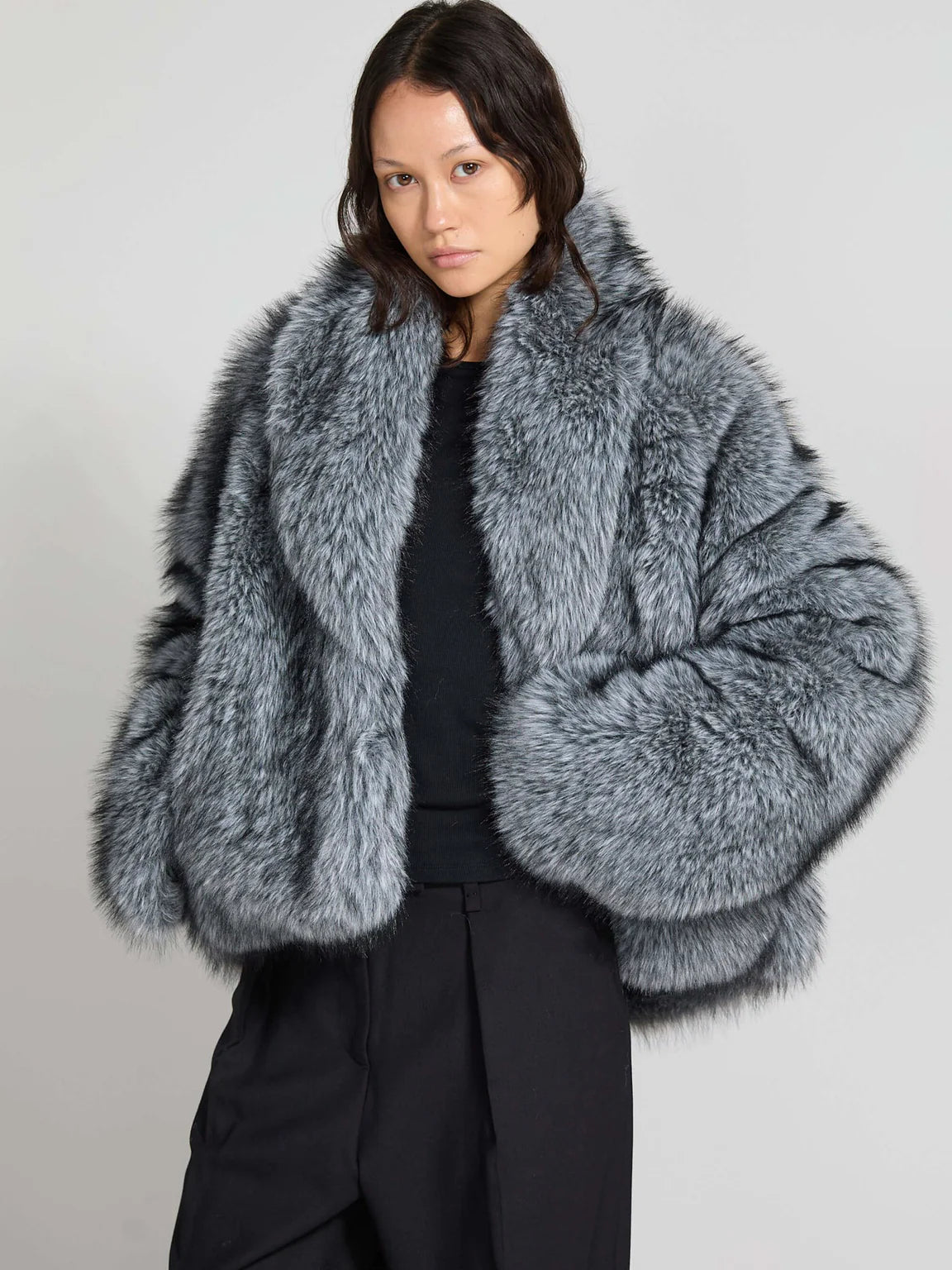 Katha Jacket - Silver Blue