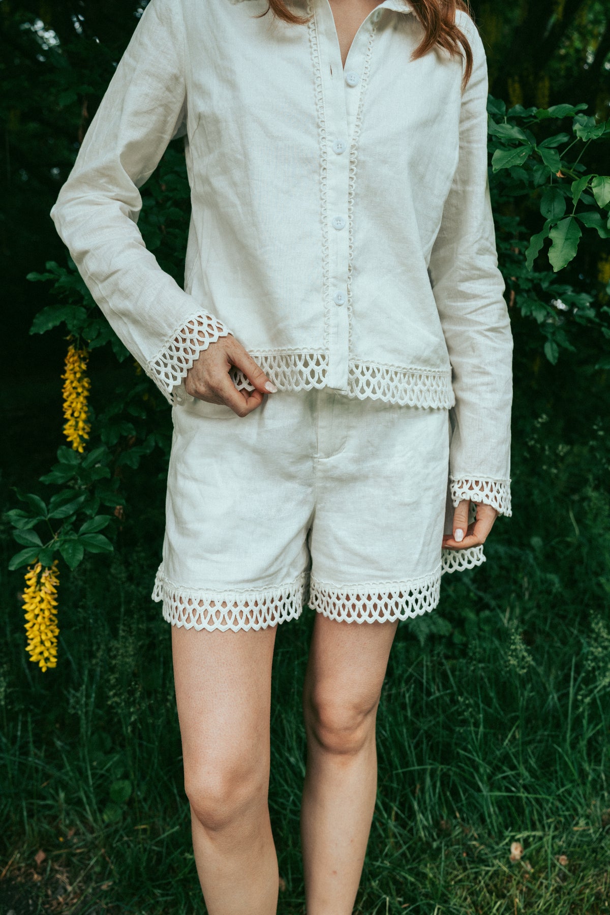 Agios Shorts - White