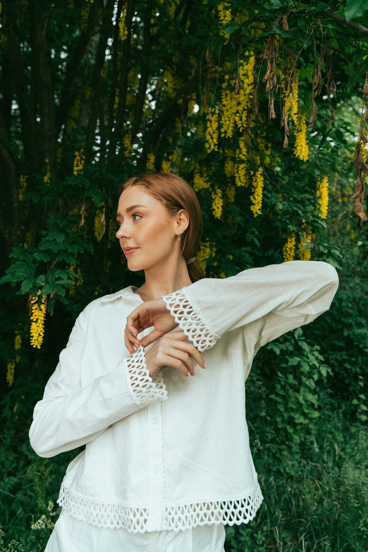 Agathia Shirt - White