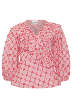 Kolina Blouse - Pink Lemonade Combo