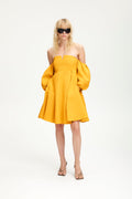 DaniGZ Off Shoulder Dress - Kumquat