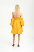 DaniGZ Off Shoulder Dress - Kumquat