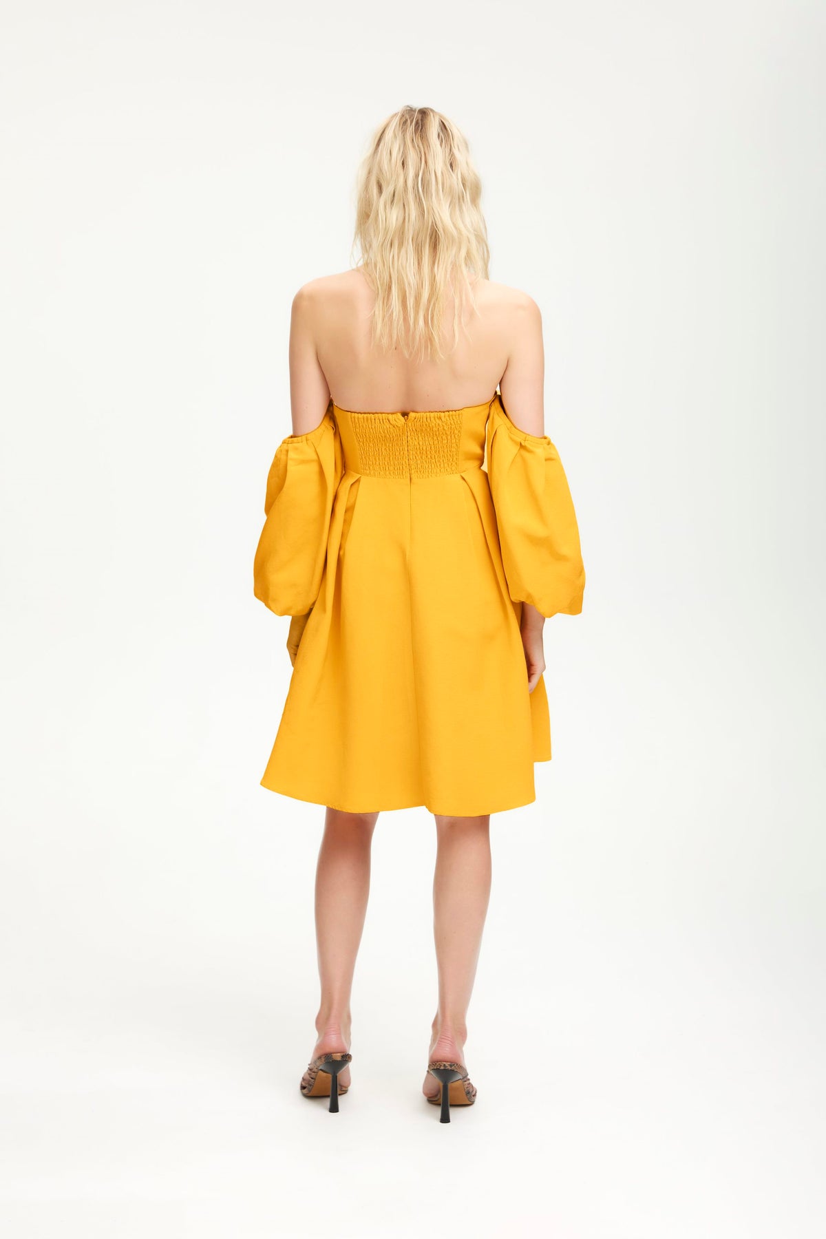 DaniGZ Off Shoulder Dress - Kumquat