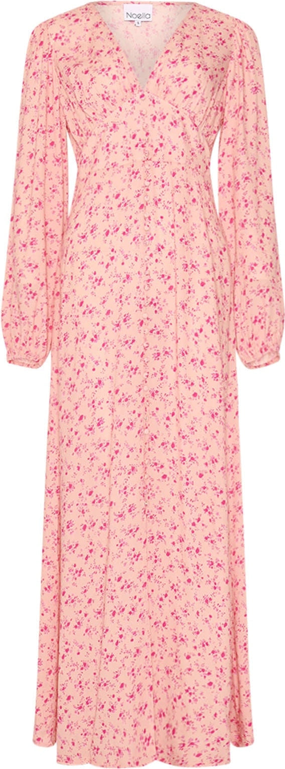 Lilith Maxi Dress - Cheryl Pink Print