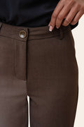 Signatureic Pants - Mörkbrun