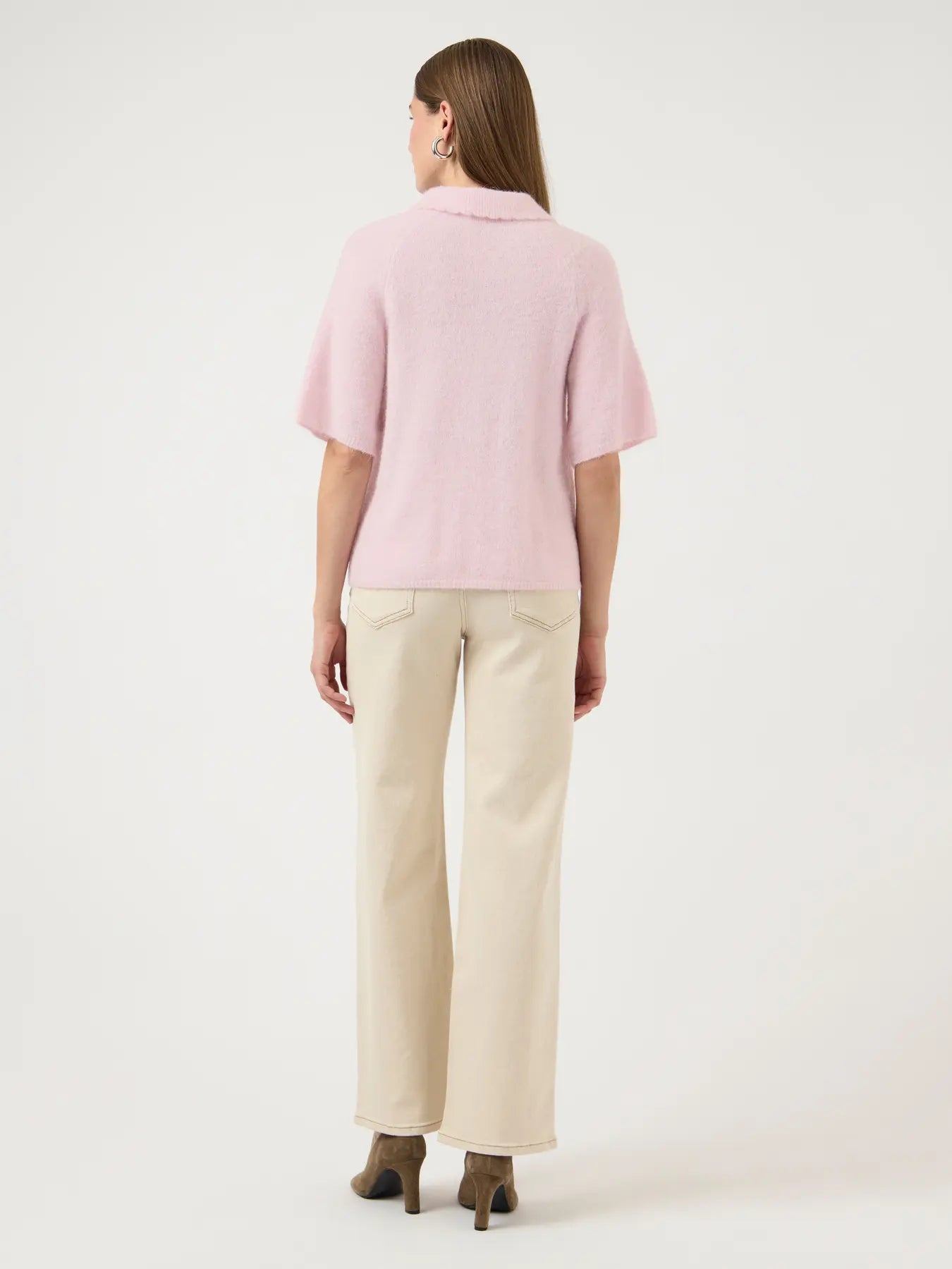 Yasdura 2/4 Knit Cardigan - Ballerina Melange