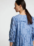 Sadie 3/4 Midiklänning - Vista Blue