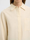 Amara Ls Relaxed Skjorta - Birch