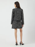 Yasvalenda Ls Tweed Jacket - Show - Black