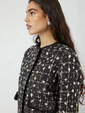 Yasvalenda Ls Tweed Jacket - Show - Black