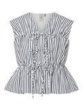 Yasebba Sl Topp - Black White