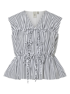 Yasebba Sl Top - Black White