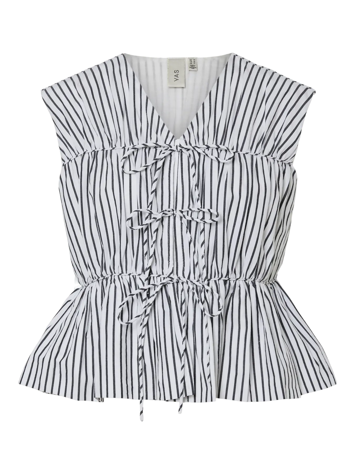 Yasebba Sl Topp - Black White