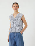 Yasebba Sl Topp - Black White