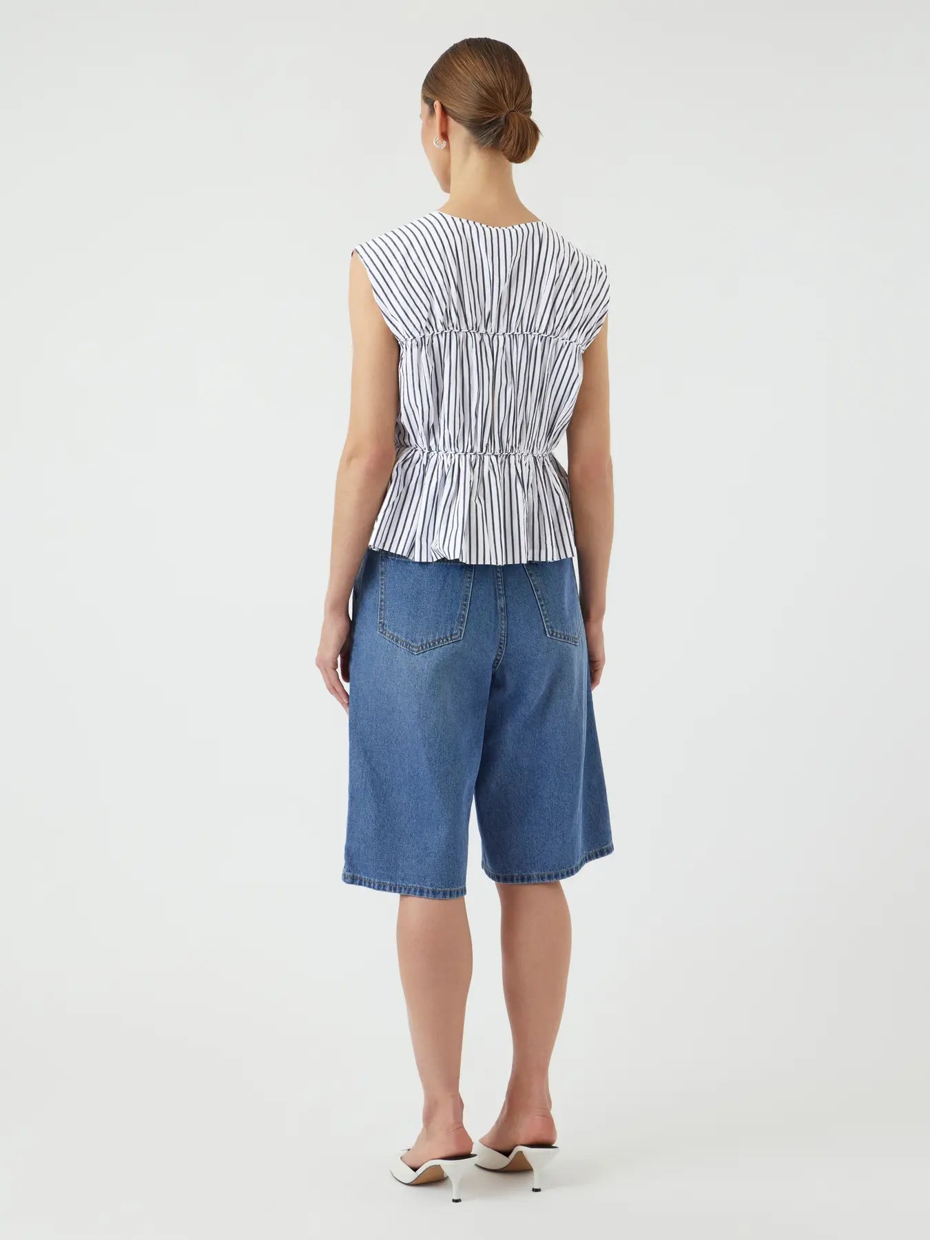 Yasebba Sl Topp - Black White