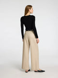 Ingrid LS Knit O-Neck - Svart