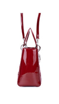 Dior Lady Dior Väska Medium - Röd