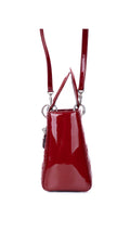 Dior Lady Dior Väska Medium - Röd