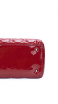 Dior Lady Dior Väska Medium - Röd