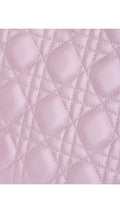 Dior Lady Dior Axelväska Medium - Metallic Rosa