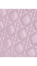 Dior Lady Dior Axelväska Medium - Metallic Rosa