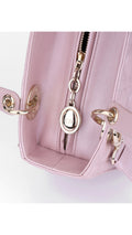 Dior Lady Dior Axelväska Medium - Metallic Rosa