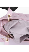 Dior Lady Dior Axelväska Medium - Metallic Rosa