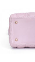 Dior Lady Dior Axelväska Medium - Metallic Rosa
