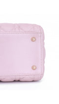 Dior Lady Dior Axelväska Medium - Metallic Rosa